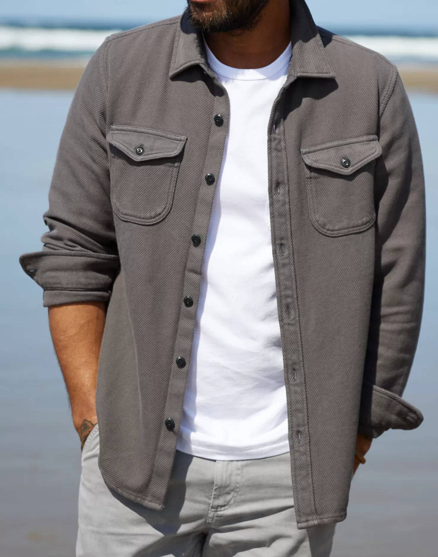 Chroma Blanket Shirt*Outerknown Clearance