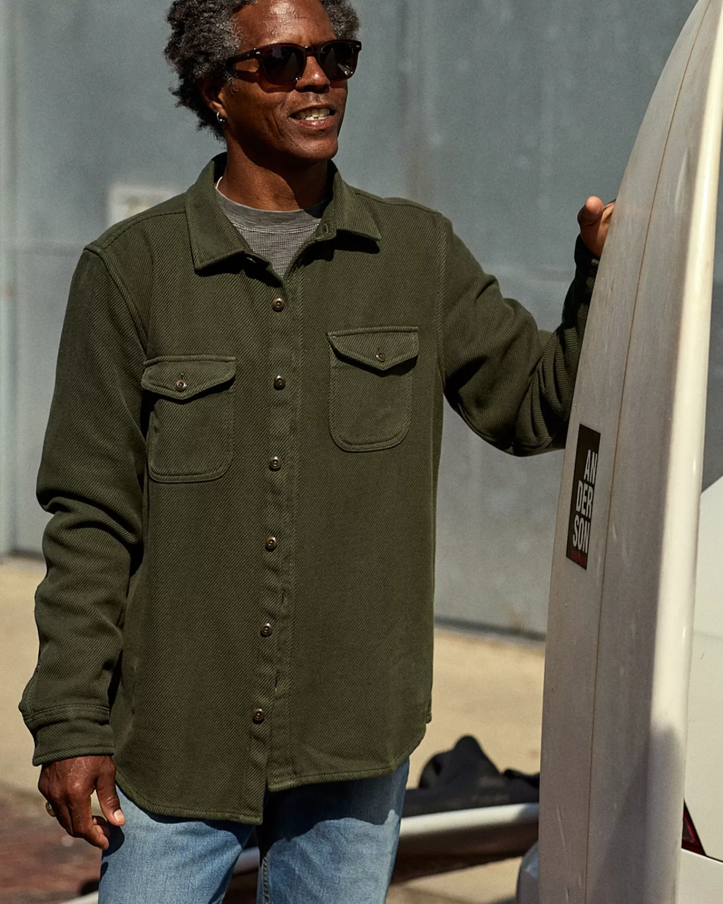 Chroma Blanket Shirt*Outerknown Outlet