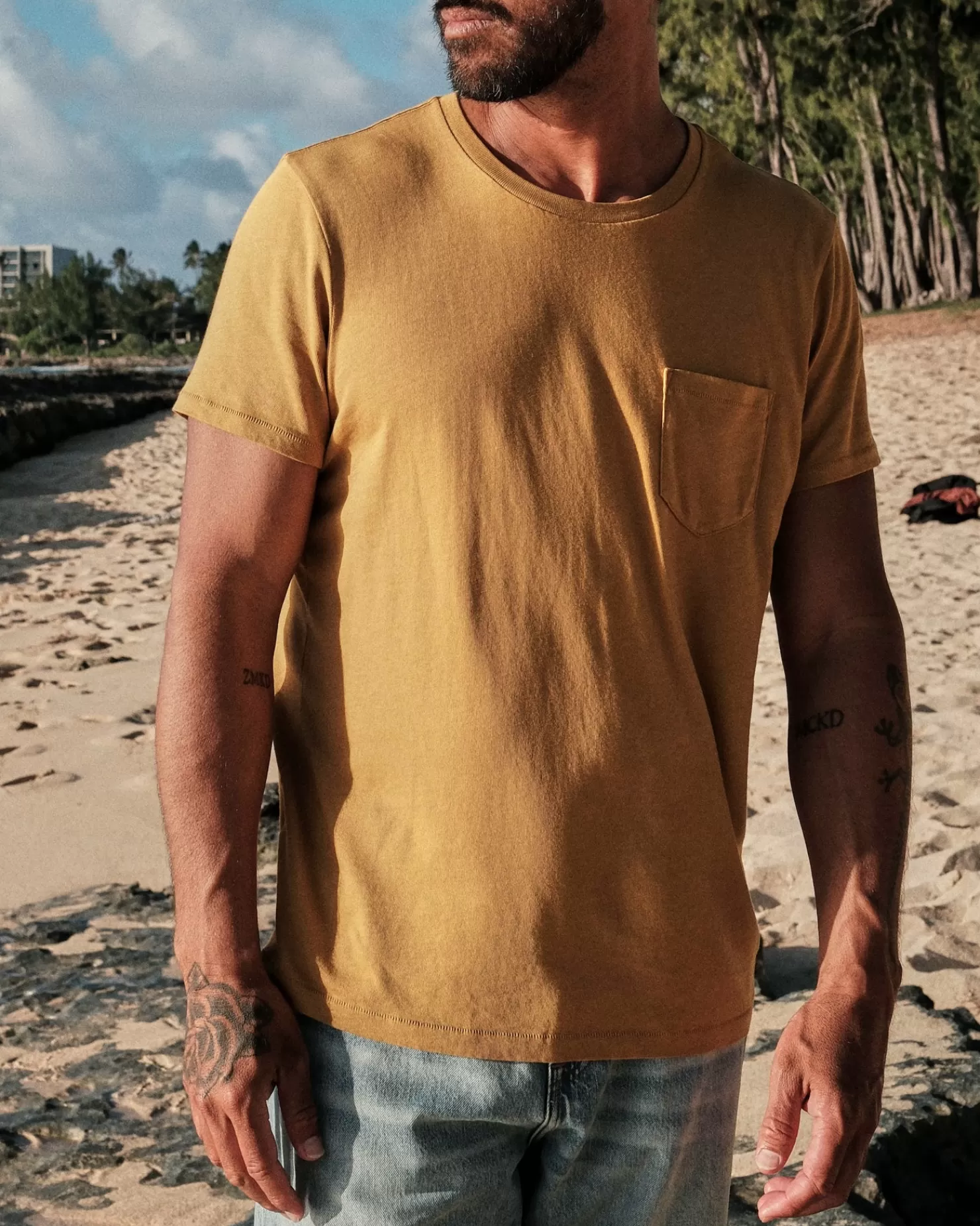 Groovy Pocket Tee*Outerknown Best Sale
