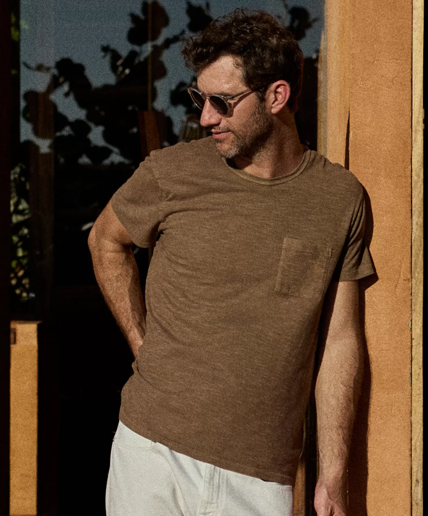 Saltwater Slub Pocket Tee*Outerknown Clearance