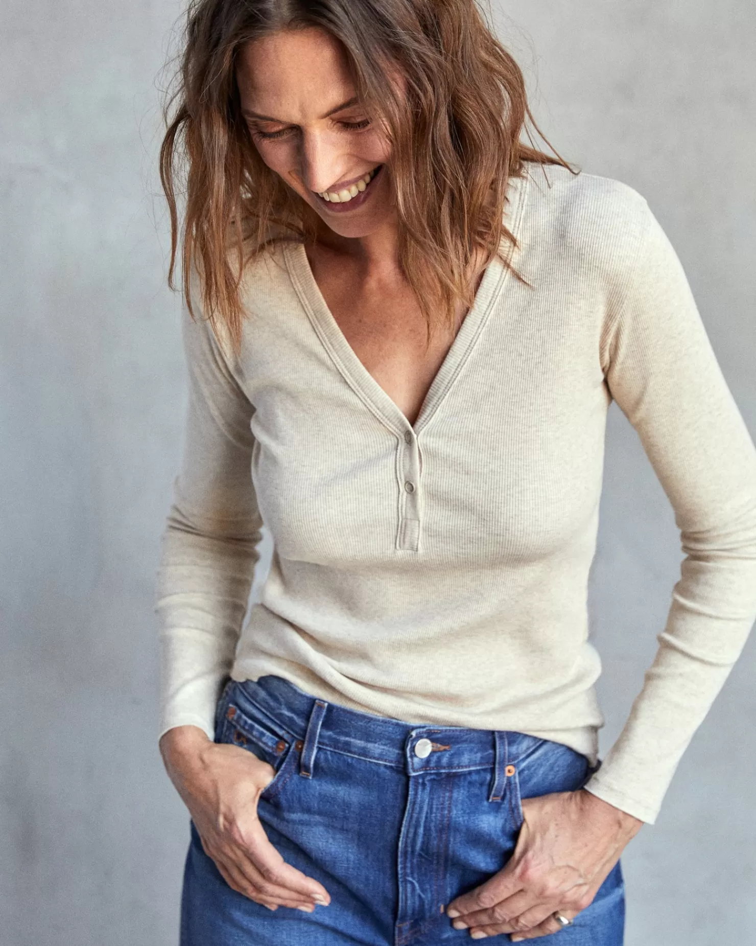 Sojourn Ribbed Henley*Outerknown Fashion