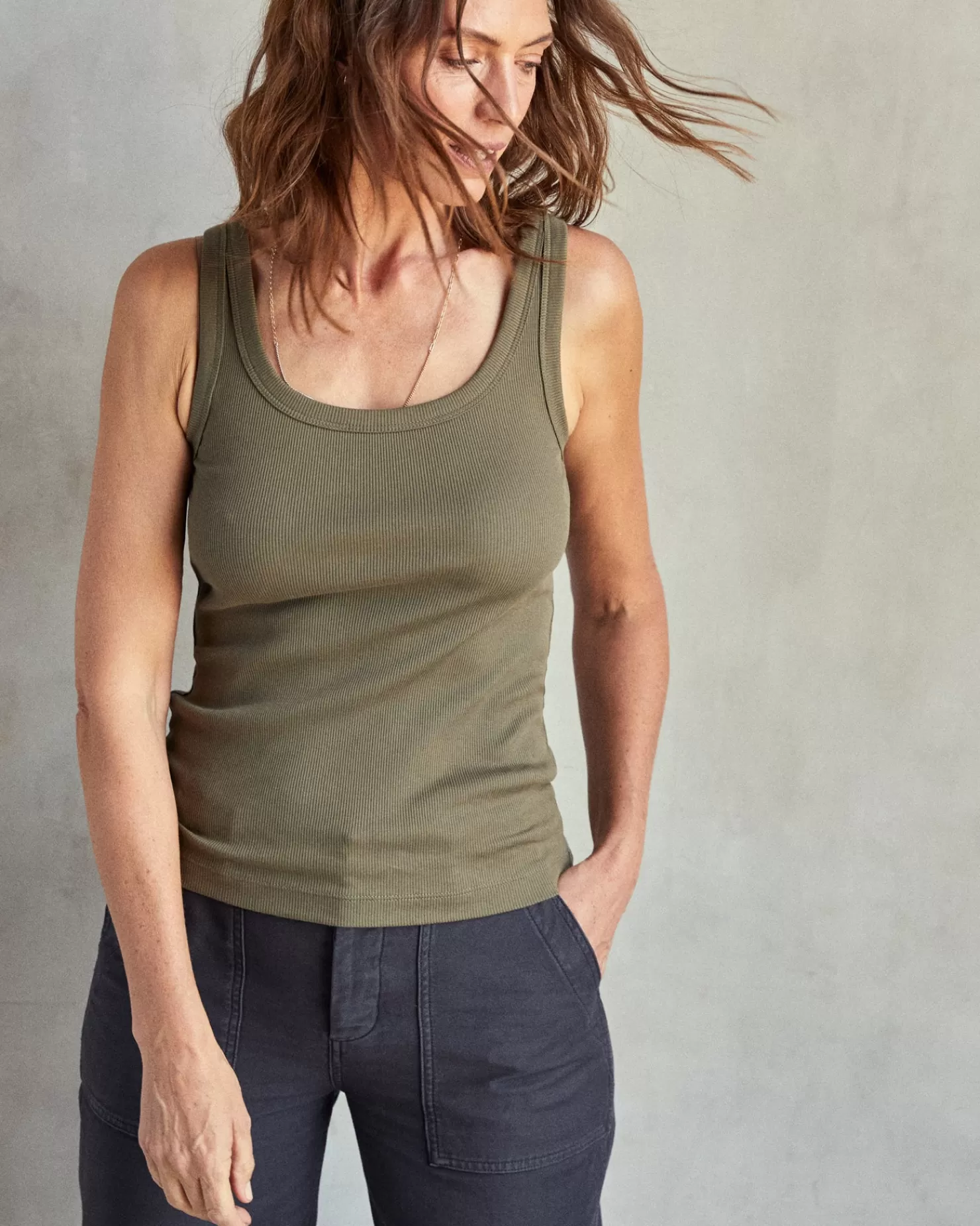 Sojourn Ribbed Tank*Outerknown Clearance