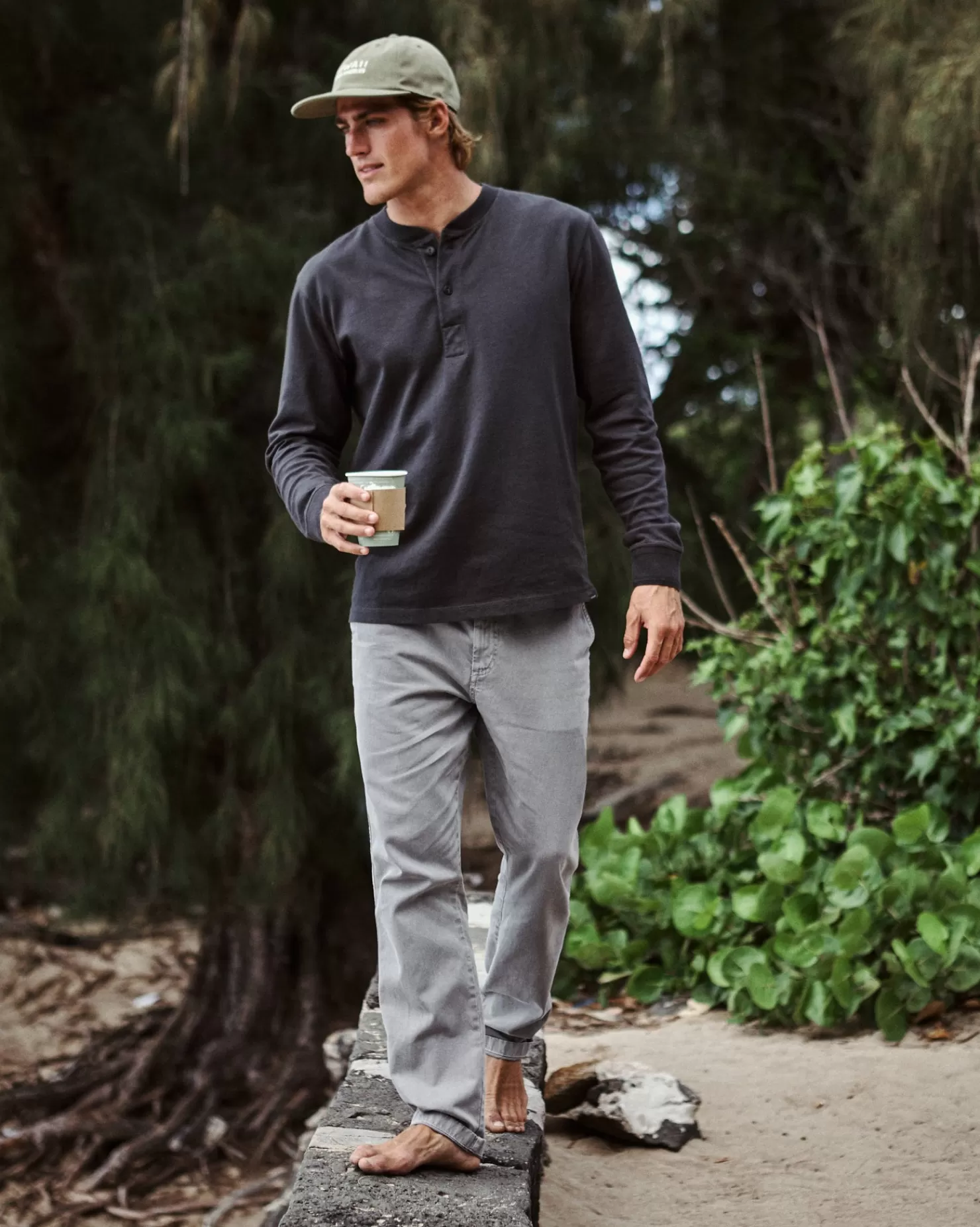 The Big Heavy Tee Henley*Outerknown Fashion