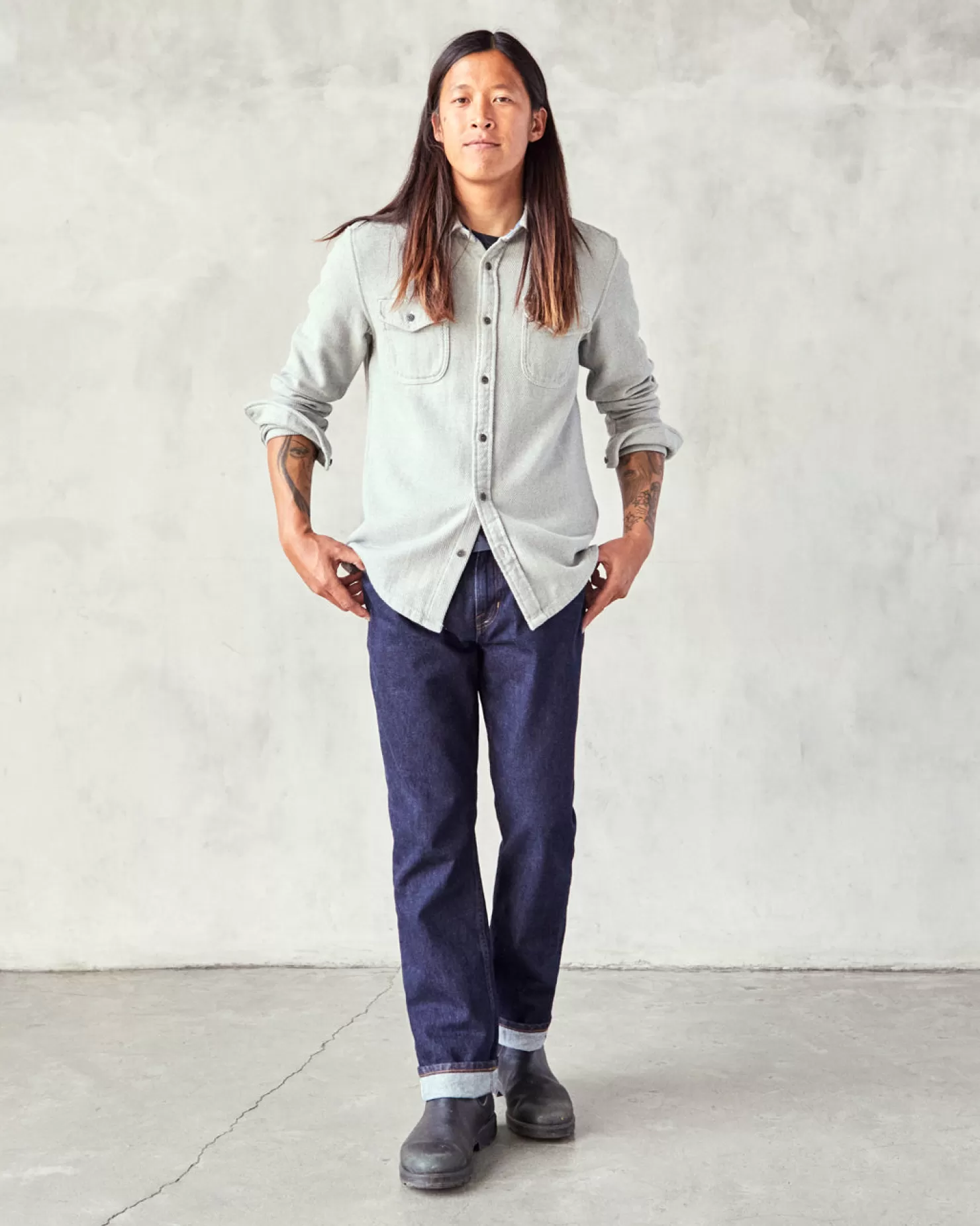 The Dunes Straight Selvedge Jean*Outerknown Hot