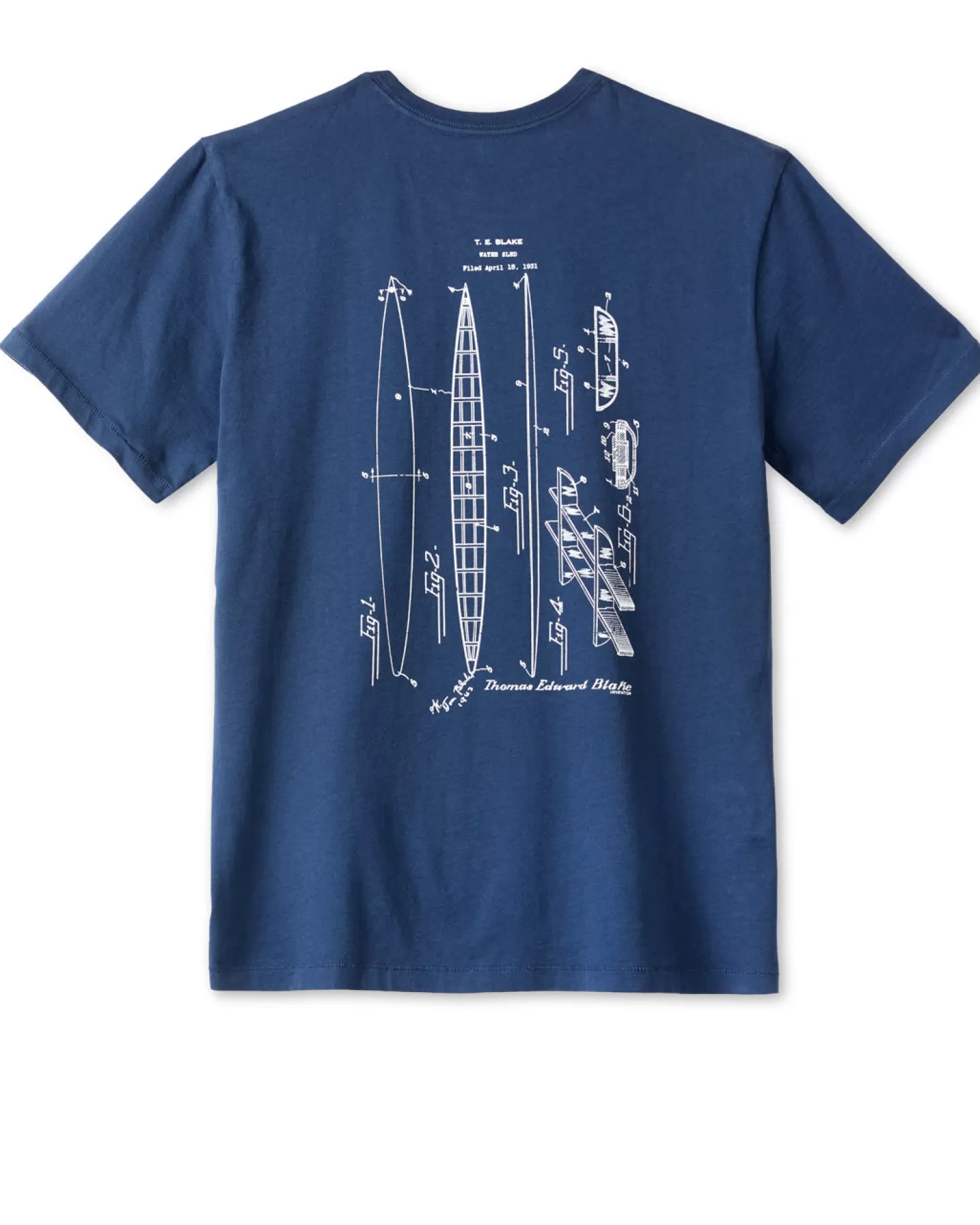 Tom Blake Blueprint Tee*Outerknown Sale
