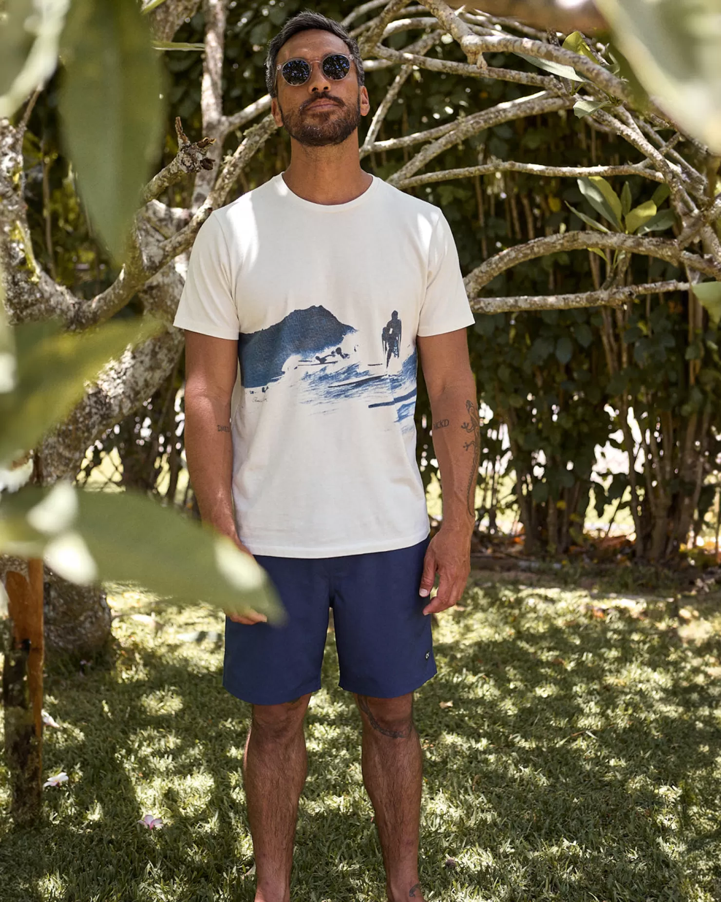 Tom Blake Wave Tee*Outerknown Cheap