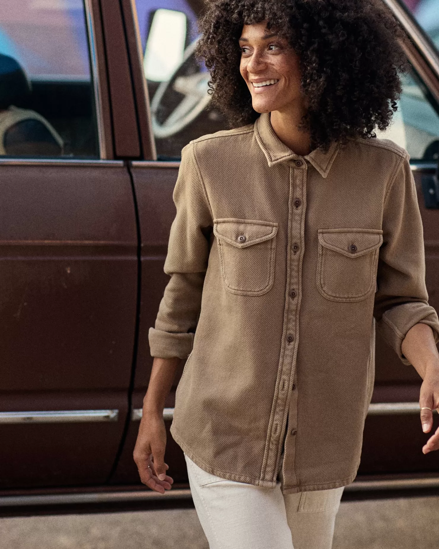 Women's Chroma Blanket Shirt*Outerknown Cheap