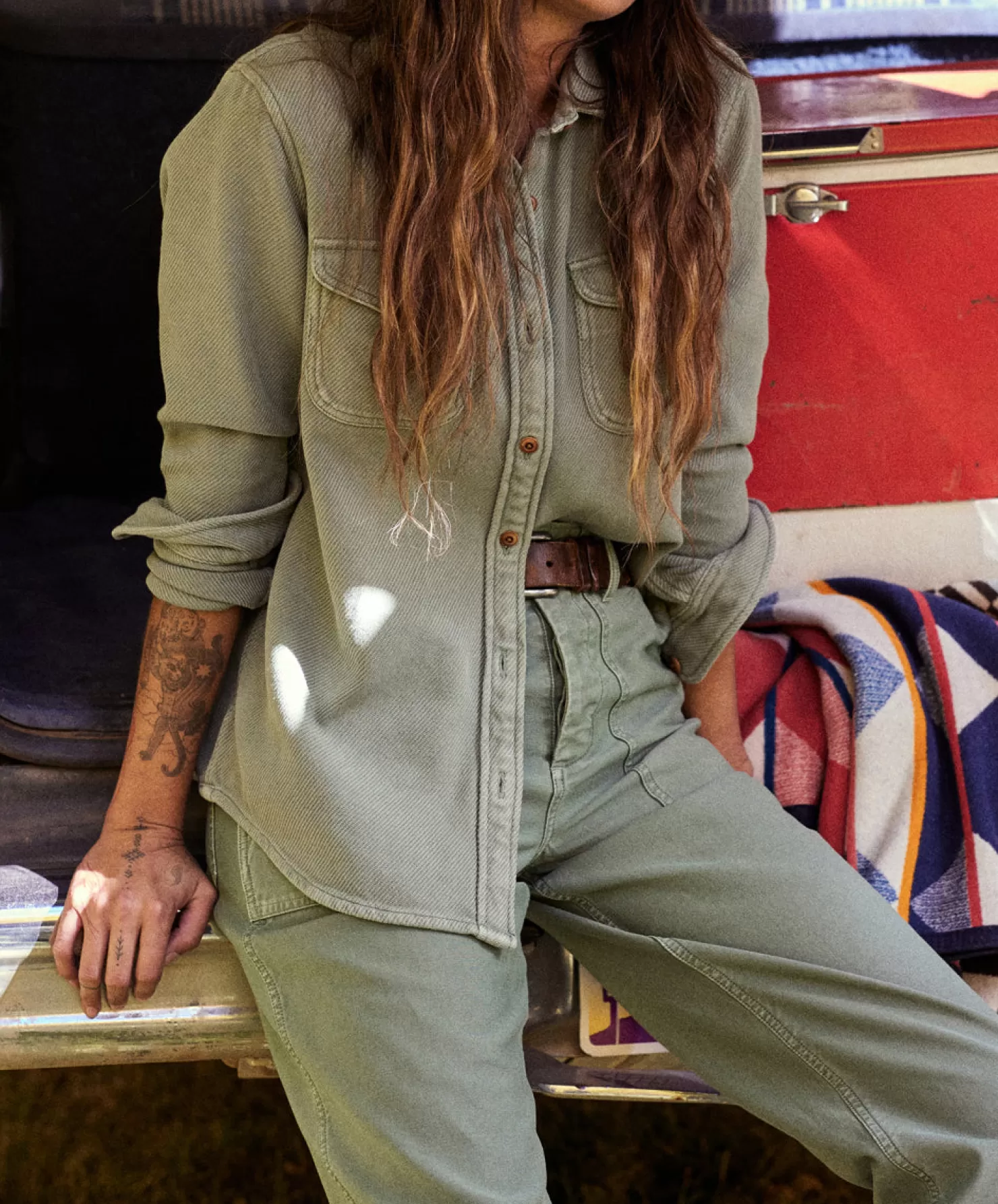 Women's Chroma Blanket Shirt*Outerknown Best Sale